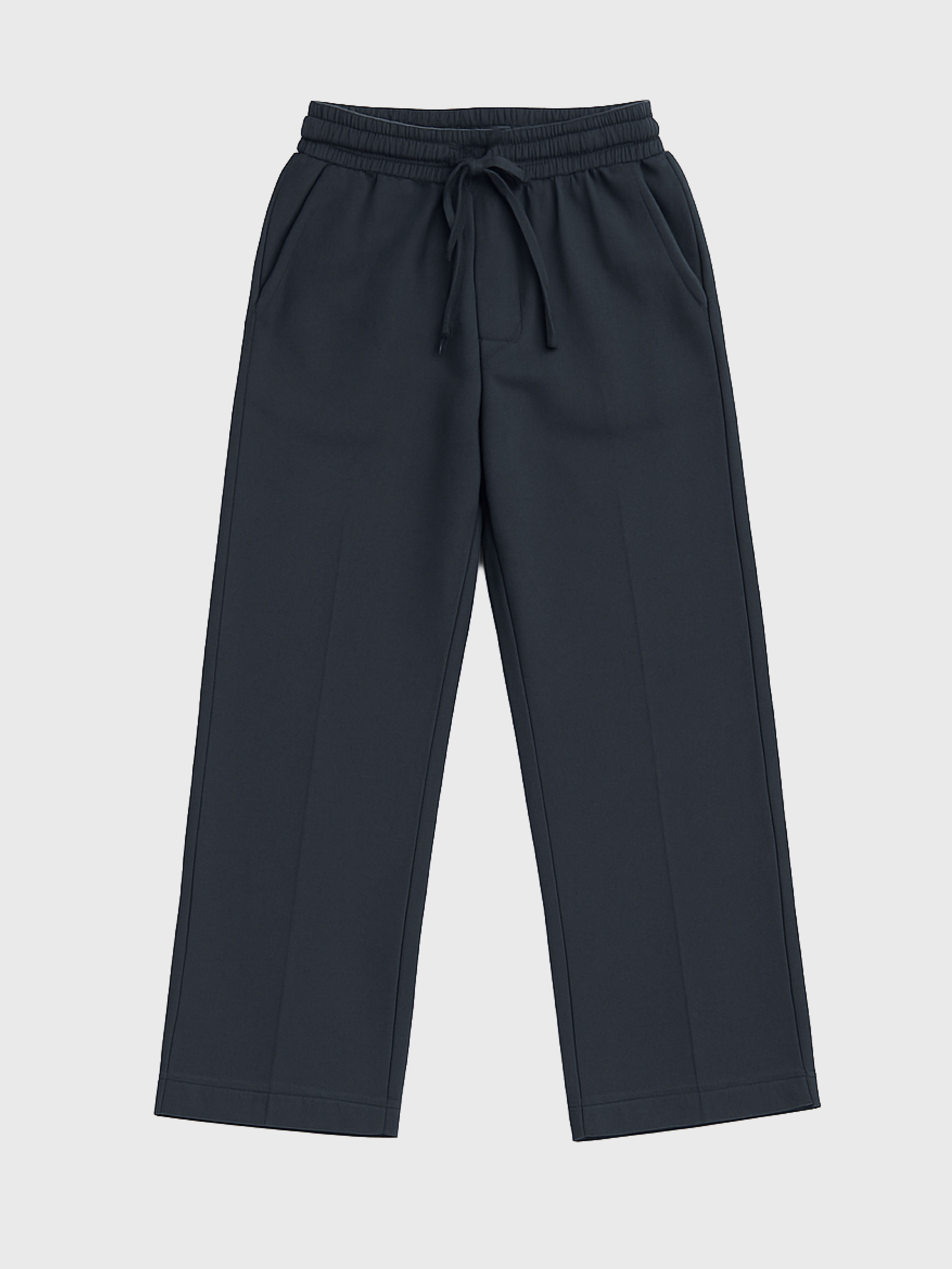 Tailored Wide Pants (Gray)