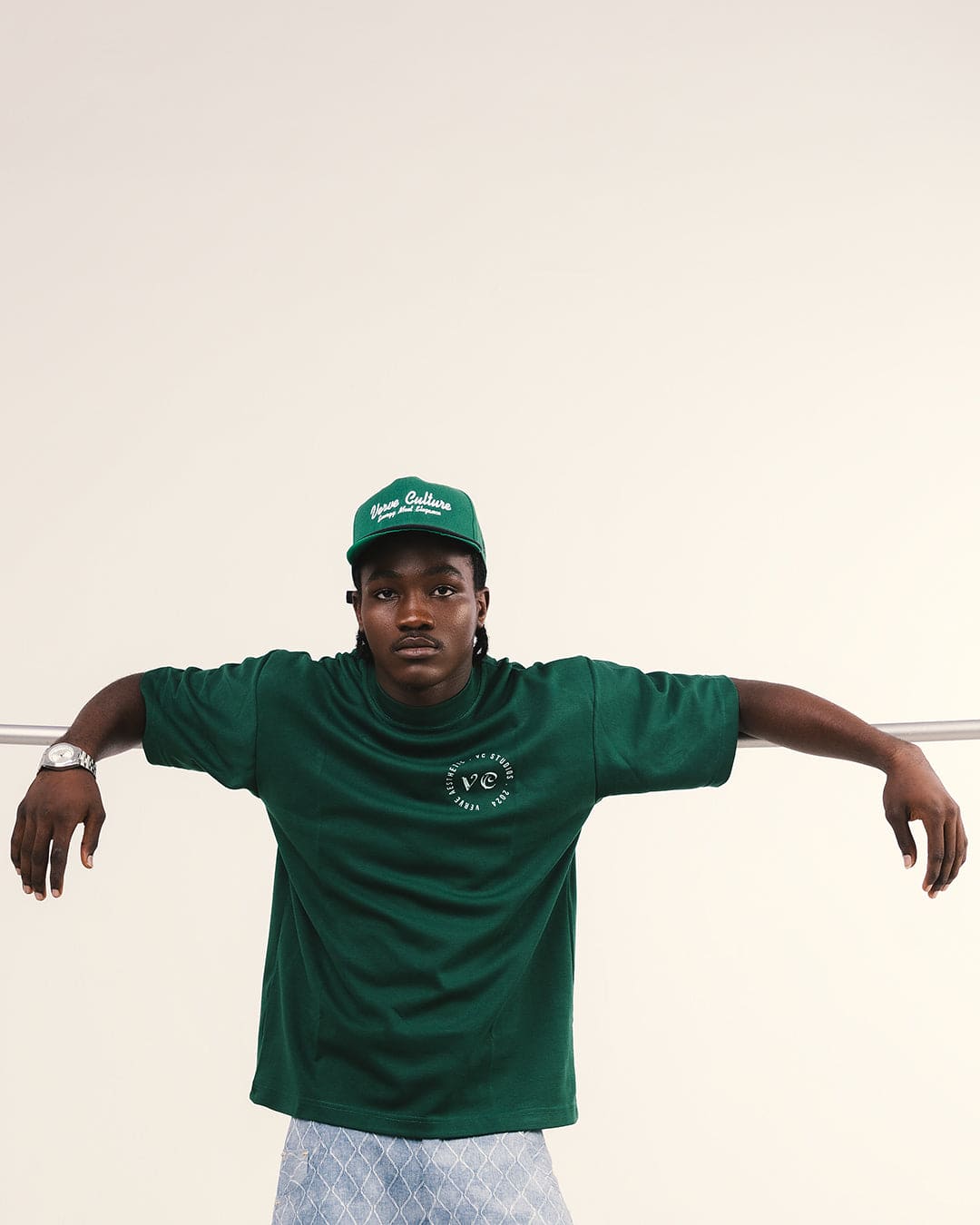 Box T-Shirt (Pumpkin Green)