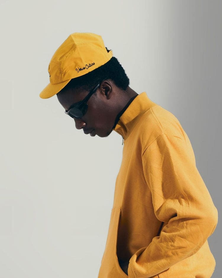 4 Panel Cap (Yellow)