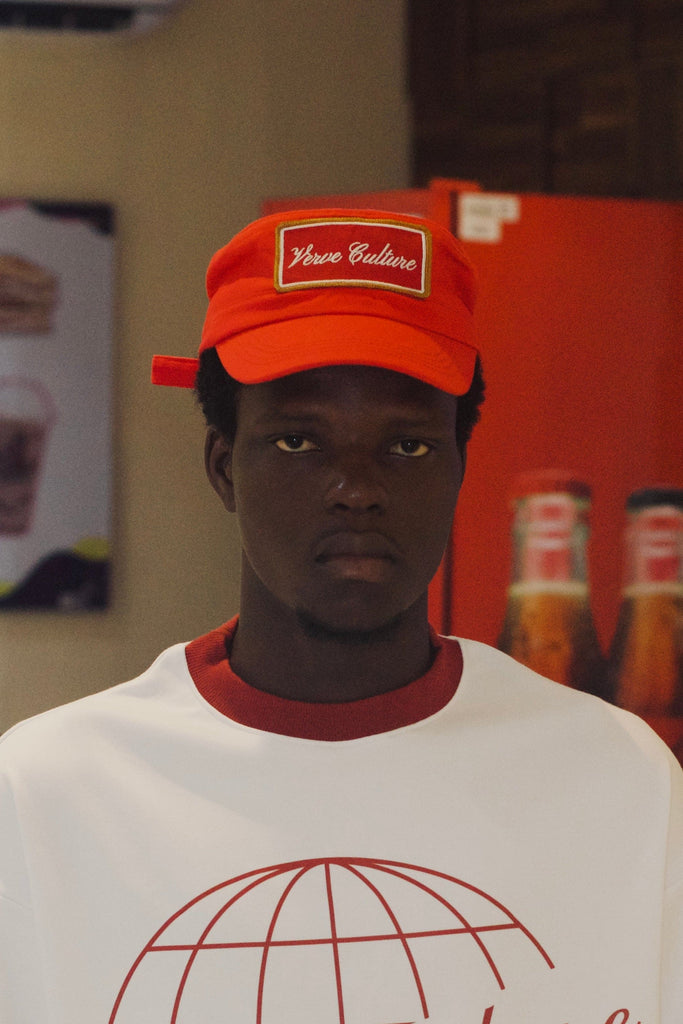 Vc patchwork cap (Red)