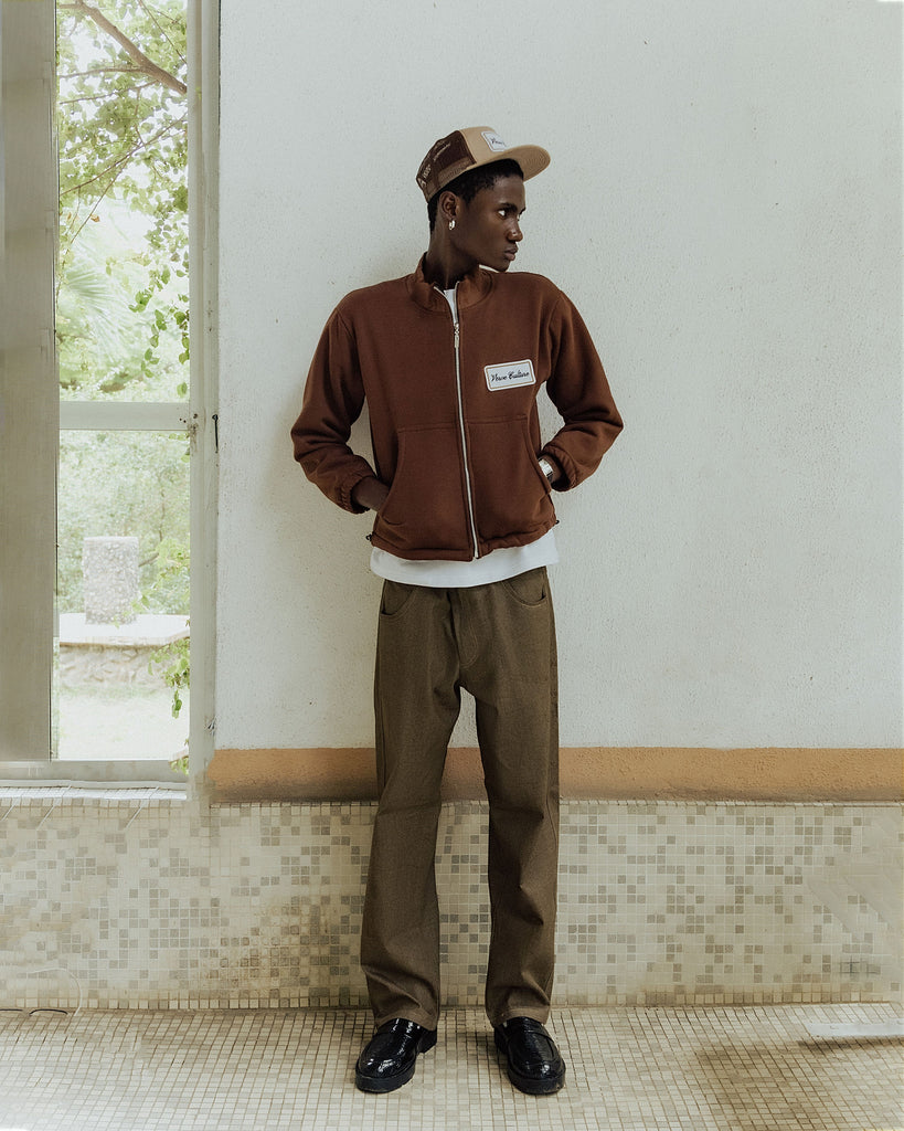 Patch Luxe Jacket (Brown)