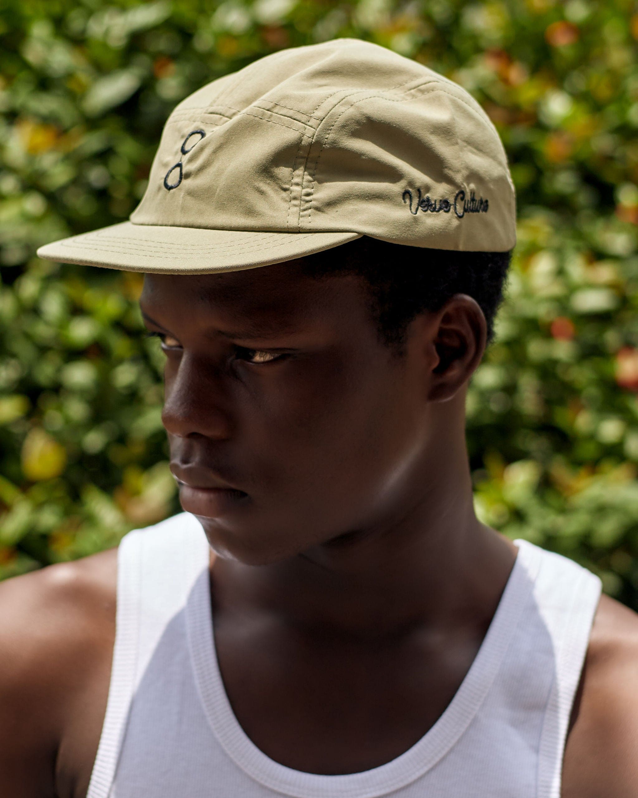 4 Panel Cap (Light Olive Green)