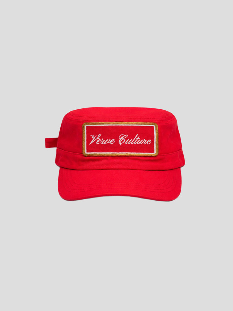 Vc patchwork cap (Red)