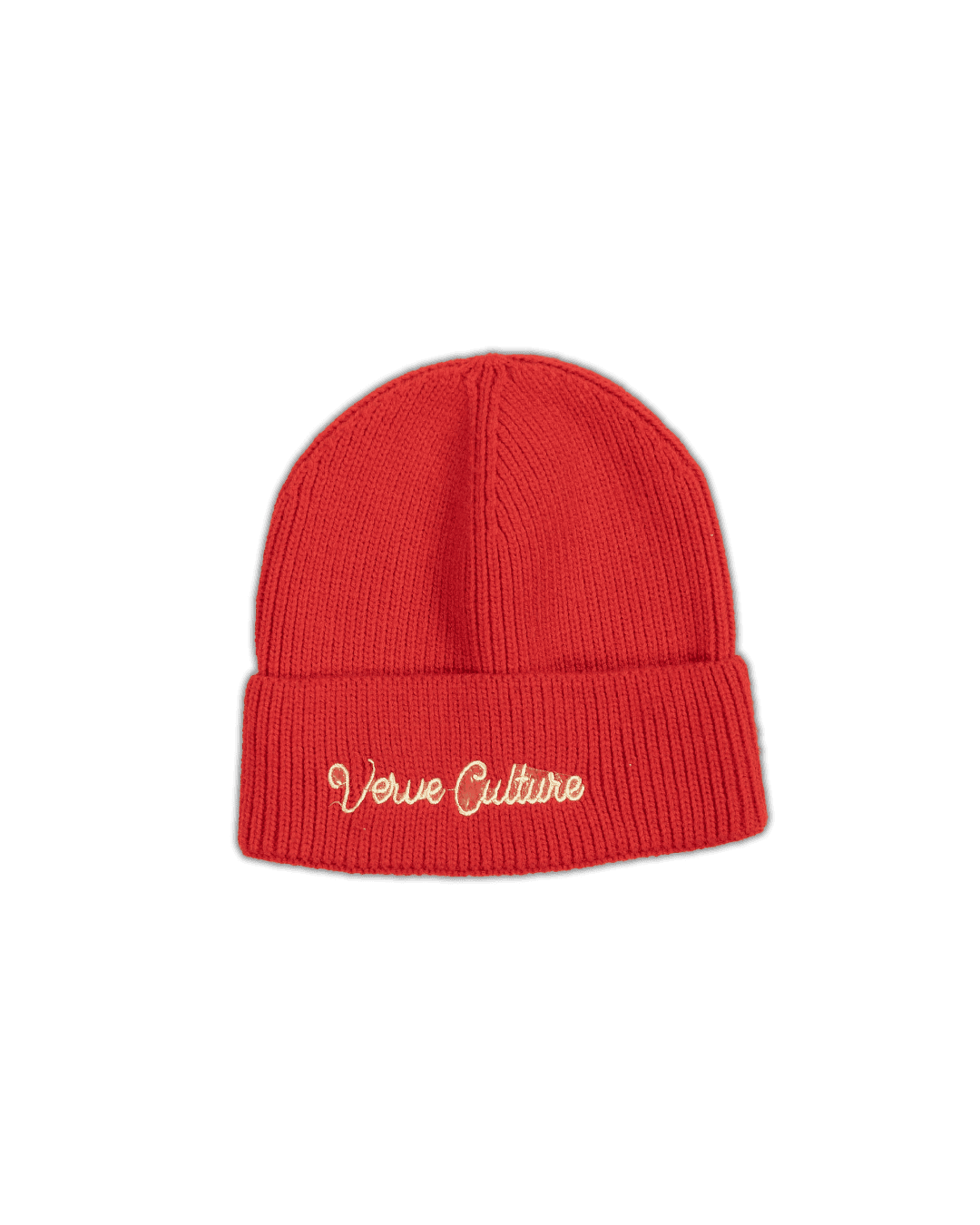 Embroidery Beanie (Red)