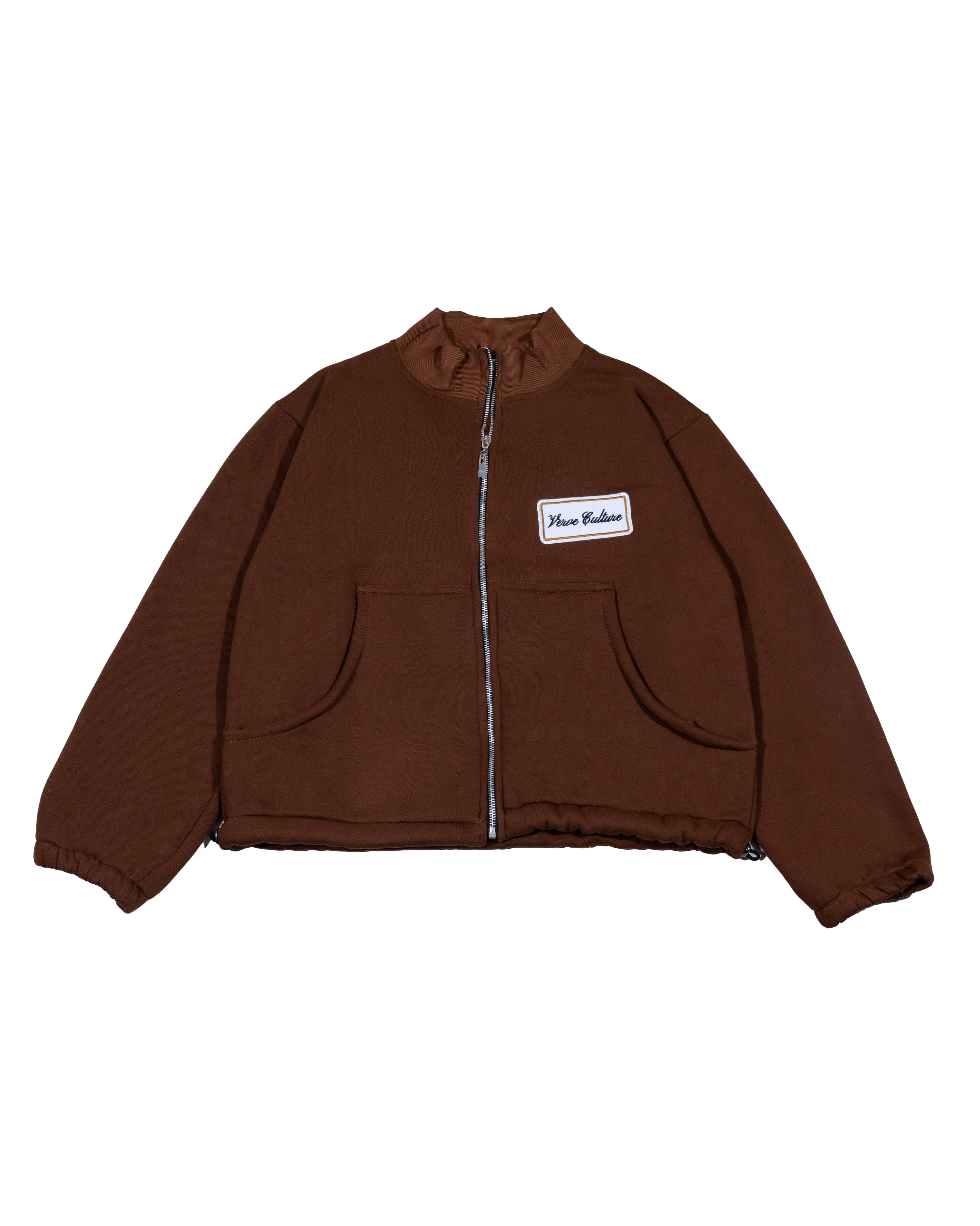 Patch Luxe Jacket (Brown)