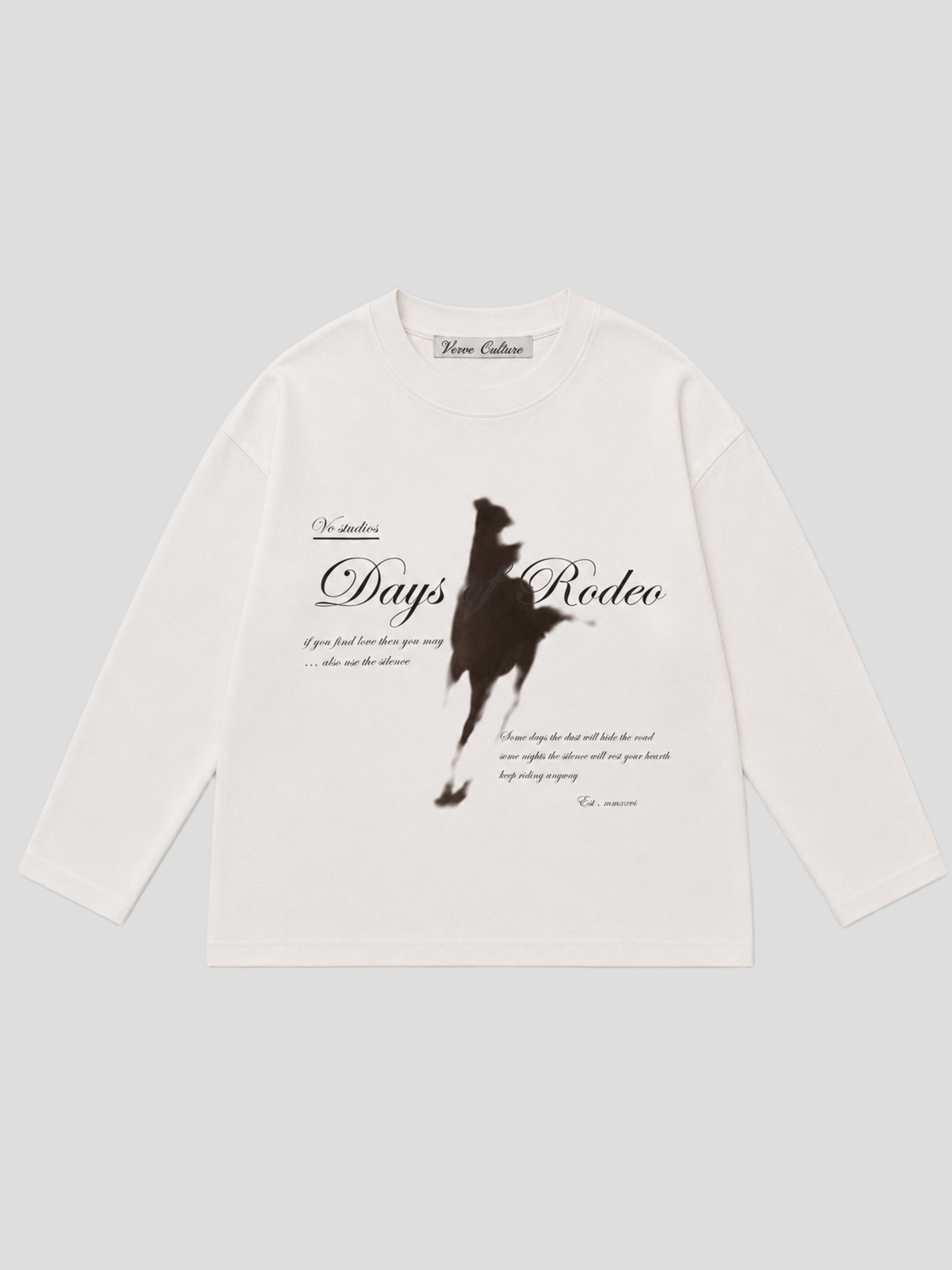 Rodeo dust long sleeve
